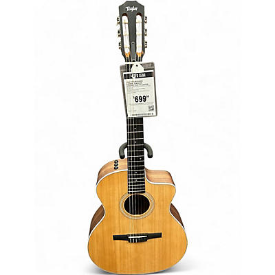 Used Taylor 214CEN Natural Classical Acoustic Electric Guitar