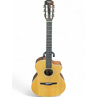 Used Taylor 214CEN Natural Classical Acoustic Electric Guitar