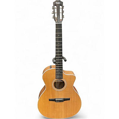 Used Taylor 214CEN Natural Classical Acoustic Electric Guitar