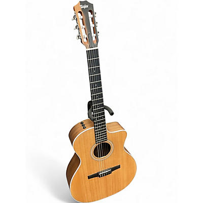 Used Taylor 214CEN Natural Classical Acoustic Electric Guitar