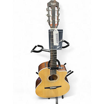 Used Taylor 214CEN Natural Classical Acoustic Electric Guitar