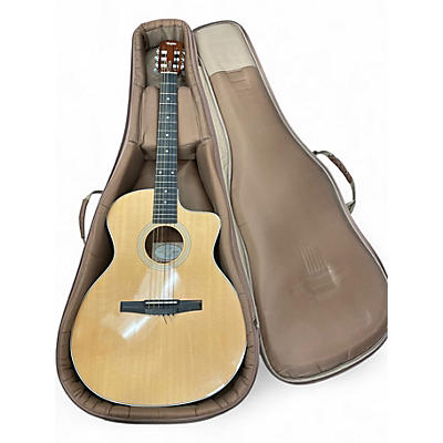 Used Taylor 214CEN Natural Classical Acoustic Electric Guitar