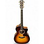 Used Taylor 214CESB DLX Natural Acoustic Electric Guitar Natural