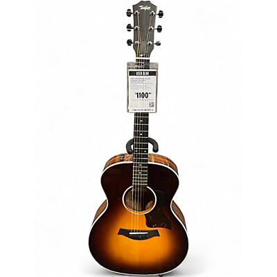 Used Taylor 214E 3 Color Sunburst Acoustic Electric Guitar