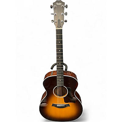 Used Taylor 214E DELUXE Sunburst Acoustic Electric Guitar