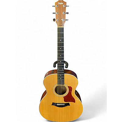 Taylor Used Taylor 214E DLX Natural Acoustic Electric Guitar