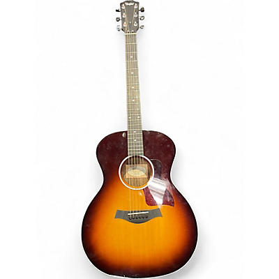 Used Taylor 214E DLX Sunburst Acoustic Electric Guitar