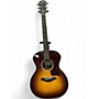 Used Taylor 214E DLX Sunburst Acoustic Electric Guitar Sunburst
