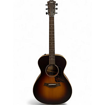 Used Taylor 214E DLX Tobacco Sunburst Acoustic Electric Guitar