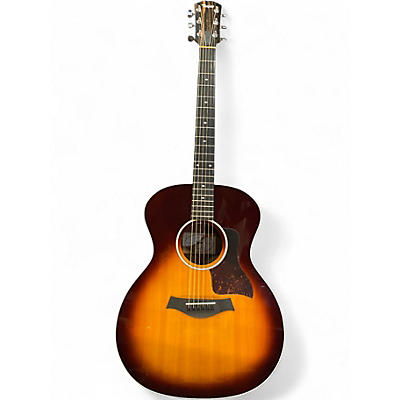Used Taylor 214E DLX Tobacco Sunburst Acoustic Electric Guitar
