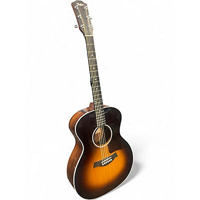 Used Taylor 214E Deluxe Sunburst Acoustic Electric Guitar