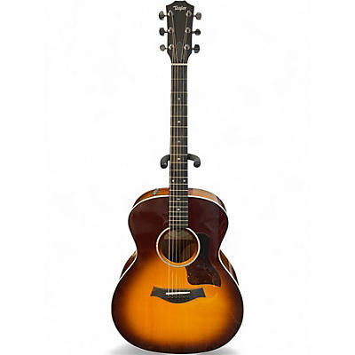 Used Taylor 214E-SB DLX SUNBURST Acoustic Electric Guitar