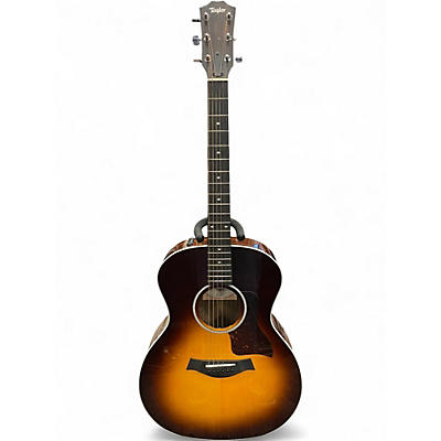 Used Taylor 214E  SB DLX Sunburst Acoustic Electric Guitar
