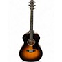 Used Taylor 214E SB DLX Sunburst Acoustic Electric Guitar Sunburst