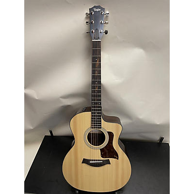 Taylor Used Taylor 214ce Plus Natural Acoustic Electric Guitar