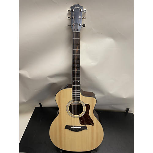 Taylor Used Taylor 214ce Plus Natural Acoustic Electric Guitar Natural