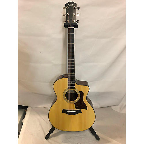 Taylor Used Taylor 214ce Plus Natural Acoustic Electric Guitar Natural