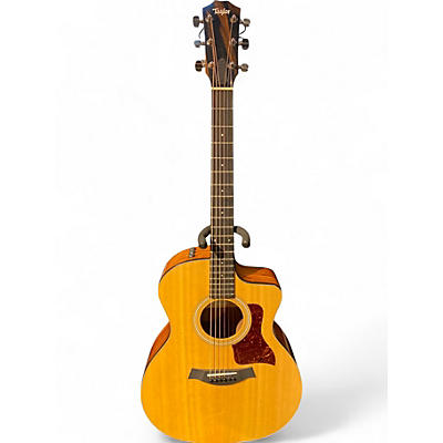 Used Taylor 214ce Plus Natural Acoustic Guitar