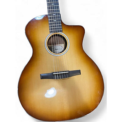 Used Taylor 214ce n plus sunset bvld Classical Acoustic Electric Guitar