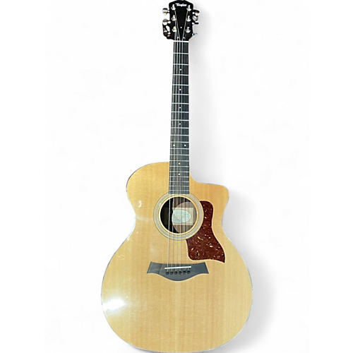 Used Taylor 214ce plus Natural Acoustic Electric Guitar Natural