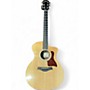 Used Taylor 214ce plus Natural Acoustic Electric Guitar Natural