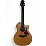 Used Taylor 214ceDLX Natural Acoustic Electric Guitar Natural