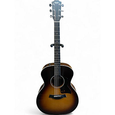 Used Taylor 214e SB Deluxe Sunburst Acoustic Electric Guitar