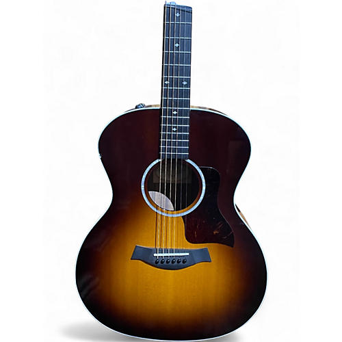 Used Taylor 214e dlx 3 Color Sunburst Acoustic Guitar 3 Color Sunburst