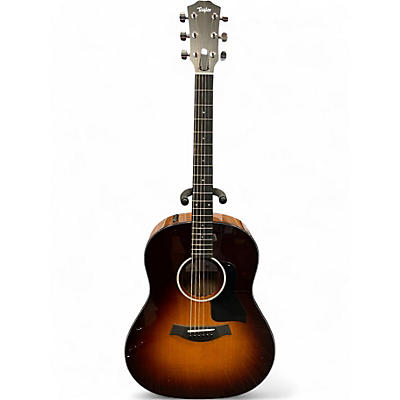 Used Taylor 217E Plus Sunburst Acoustic Electric Guitar
