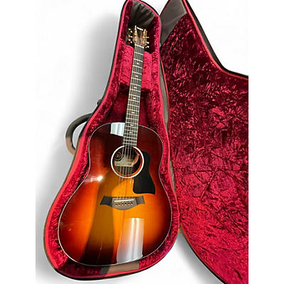 Used Taylor 217e Plus Sunburst Acoustic Electric Guitar