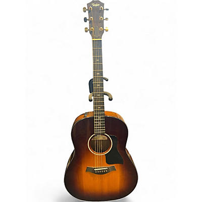 Used Taylor 217e-SB Plus LTD 2 Color Sunburst Acoustic Electric Guitar