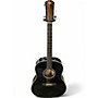 Used Taylor 217e-blk plus Black Acoustic Guitar Black