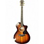 Used Taylor 222CE-K DLX EDGE BURST Acoustic Electric Guitar EDGE BURST
