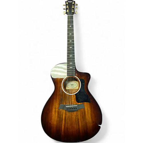 Used Taylor 222ce-K Deluxe Shaded Edge Burst Acoustic Guitar Shaded Edge Burst