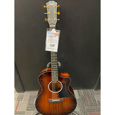 Taylor Used Taylor 224CEKDLX 2 Color Sunburst Acoustic Electric Guitar