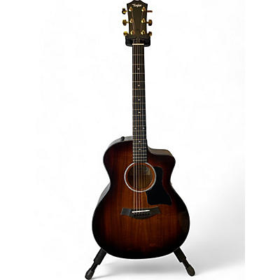 Taylor Used Taylor 224CEKDLX 2 Color Sunburst Acoustic Electric Guitar