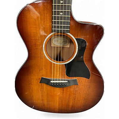 Taylor Used Taylor 224CEKDLX 2 Tone Sunburst Acoustic Electric Guitar