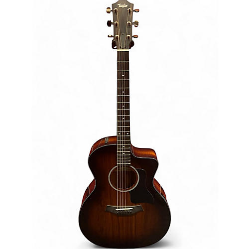 Taylor Used Taylor 224CEKDLX 2 Tone Sunburst Acoustic Electric Guitar 2 Tone Sunburst