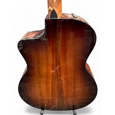 Used Taylor 224CEKDLX 2 Tone Sunburst Acoustic Electric Guitar