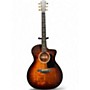 Used Taylor 224CEKDLX 2 Tone Sunburst Acoustic Electric Guitar 2 Tone Sunburst
