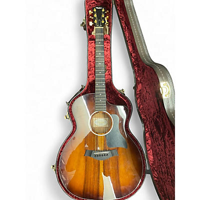 Used Taylor 224CEKDLX Burst Acoustic Electric Guitar