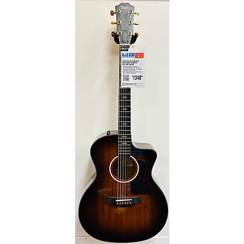 Taylor Used Taylor 224CEKDLX EDGE BURST Acoustic Electric Guitar EDGE BURST