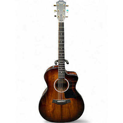 Used Taylor 224CEKDLX KOA Acoustic Electric Guitar