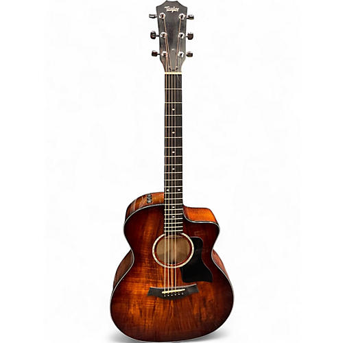Used Taylor 224CEKDLX Koa Acoustic Electric Guitar Koa