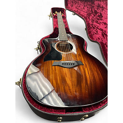 Used Taylor 224CEKDLX Mahogany Acoustic Electric Guitar