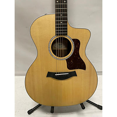 Taylor Used Taylor 224CEKDLX Natural Acoustic Electric Guitar