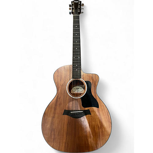 Taylor Used Taylor 224CEKDLX Natural Acoustic Electric Guitar Natural