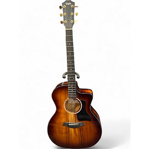 Used Taylor 224CEKDLX Natural Acoustic Electric Guitar Natural