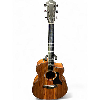 Used Taylor 224CEKDLX Natural Acoustic Electric Guitar