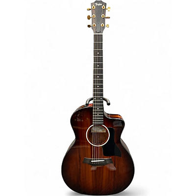 Used Taylor 224CEKDLX Natural Acoustic Electric Guitar